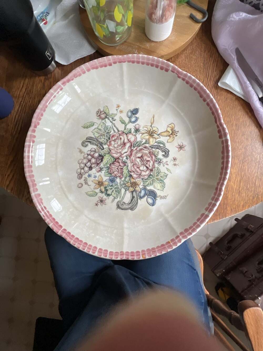 Vintage Himark Italian Ceramic Serving Bowl